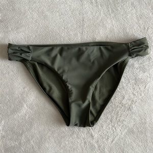 Bar III Green Bikini Bottoms Size M